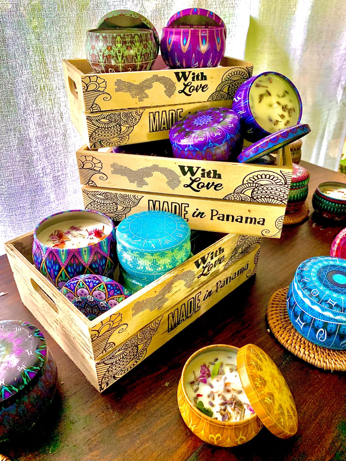 Hand-poured natural candles